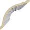 Ekena Millwork 6 1/4"H x 6 1/2"P x 9"F x 94 1/2"L, Foster Cove Crown Moulding MLD06X06X09FO - alternate 3
